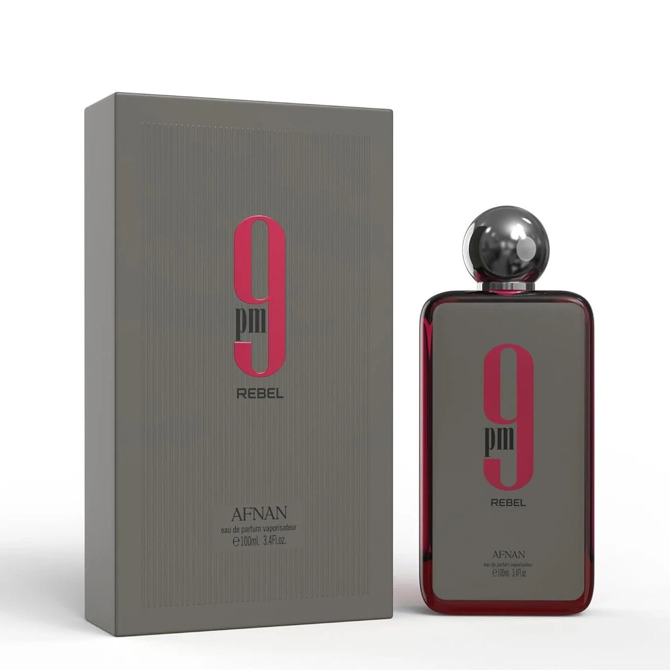 Perfume Afnan 9PM 100ml — Fragrância Aromática Doce e Amadeirada para Homens