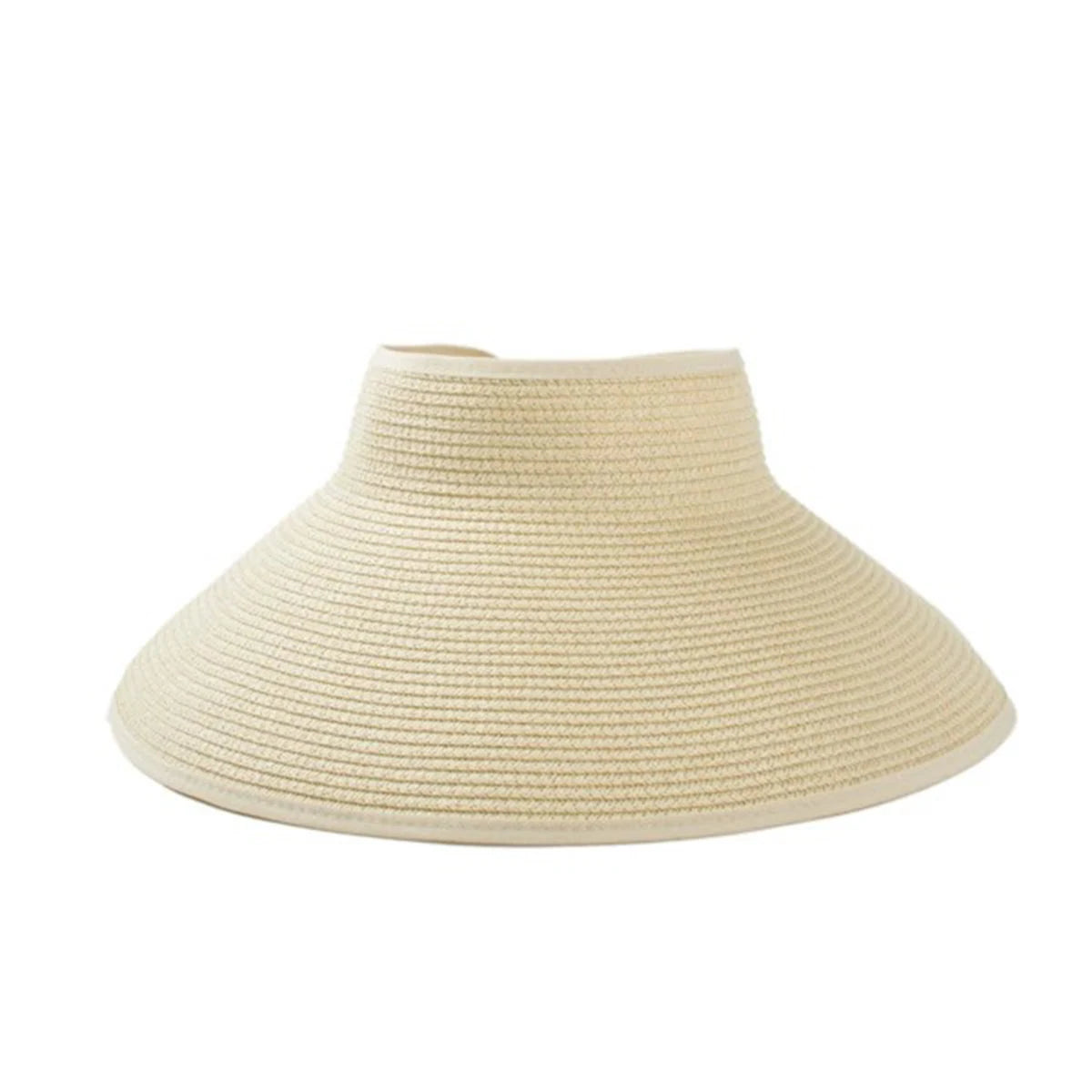 Chapéu de Sol Dobrável com Visor para Mulheres — Proteção UV UPF e Estilo para o Verão