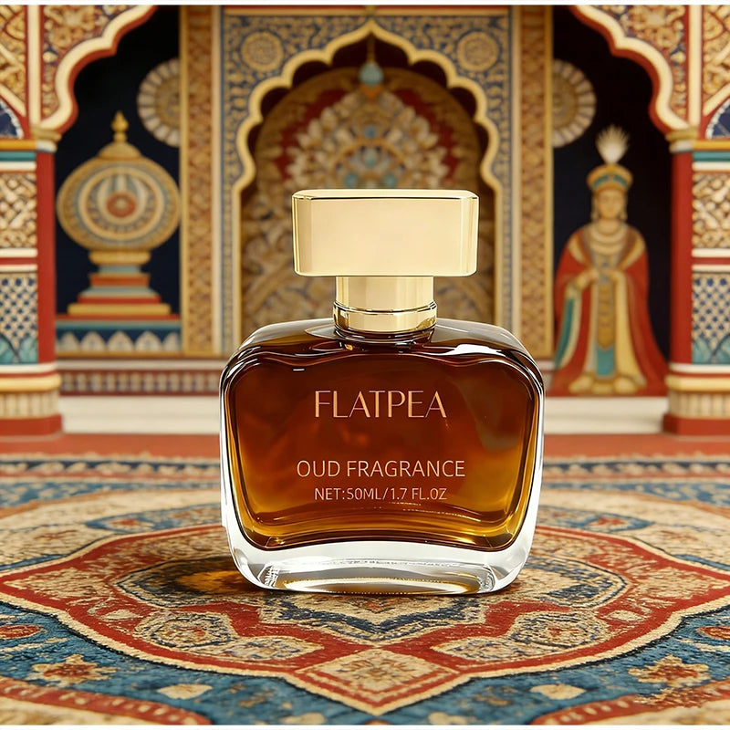 Perfume Árabe Clássico de Sândalo e Almíscar — Fragrância Amadeirada Elegante e Duradoura