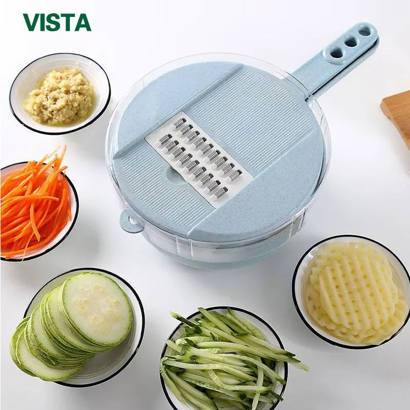 Chopper Vegetal Multifuncional, Ralador Manual, Fatiador De Frutas, Trituradores De Batatas, Fatiadores De Queijo E Cebolas, Acessórios De Cozinha