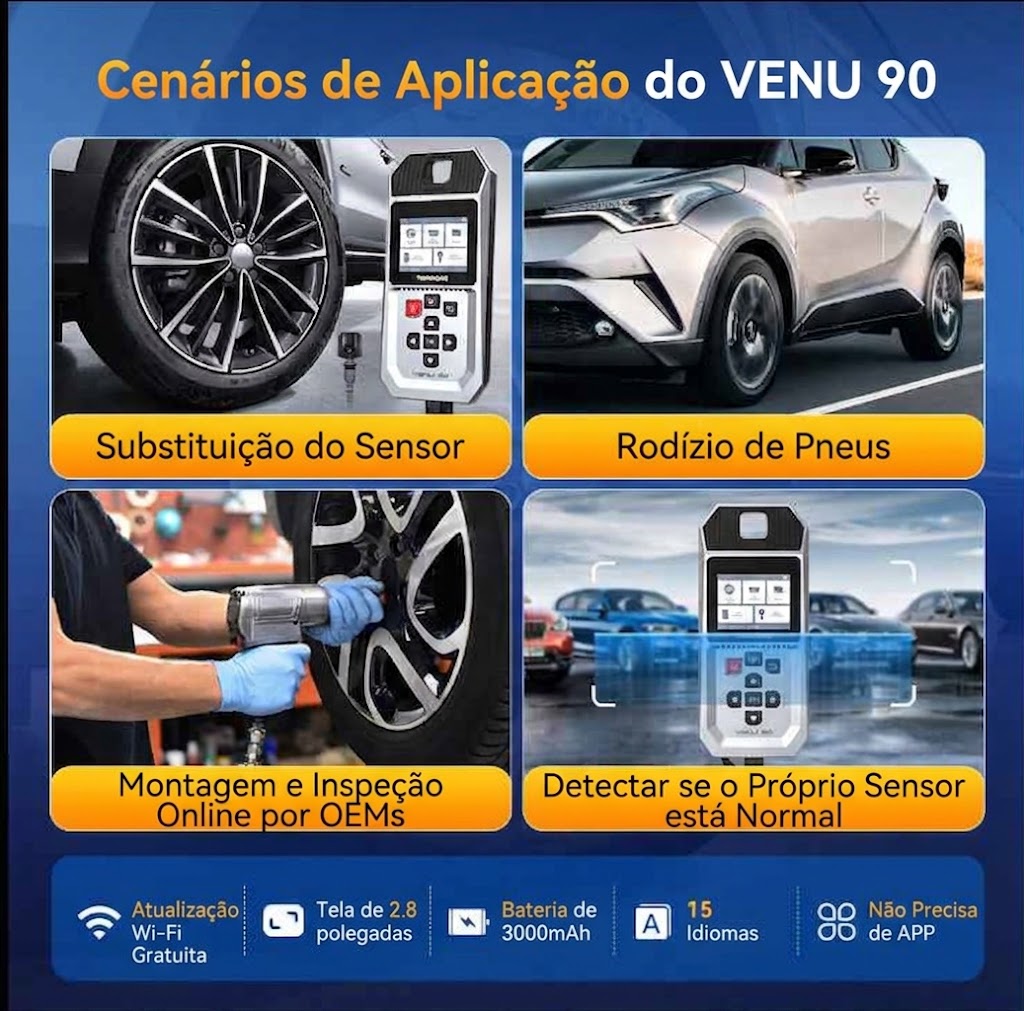 Scanner TPMS THINKCAR VENU 90 | ROSARIRE 11