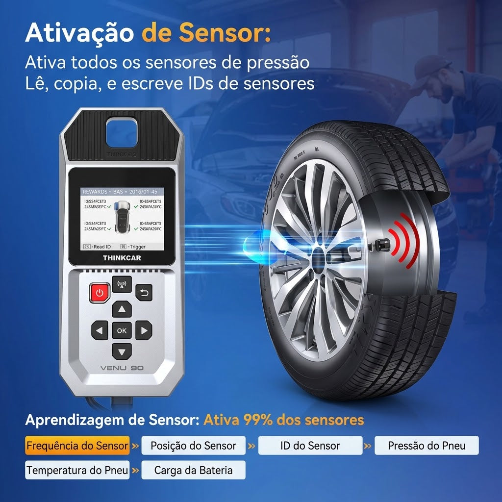Scanner TPMS THINKCAR VENU 90 | ROSARIRE 9