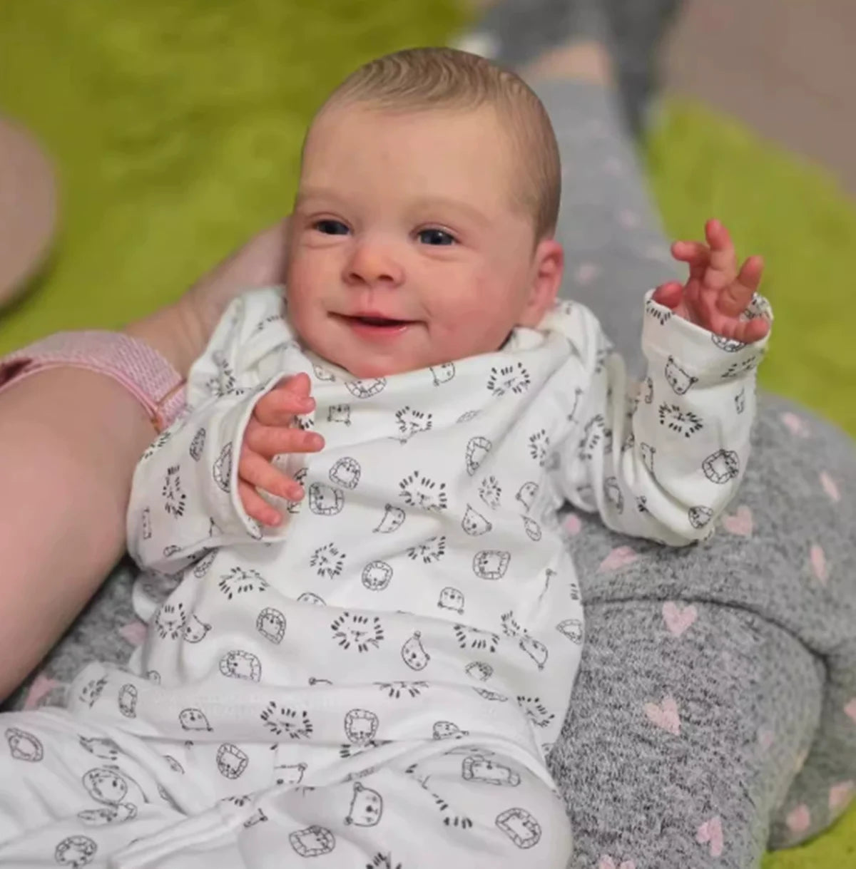 Reborn Baby Realistic Handmade sebastian Silicone Baby Doll Soft Body Life Like Newborn Dolls Toy Children Gift Christmas Gift
