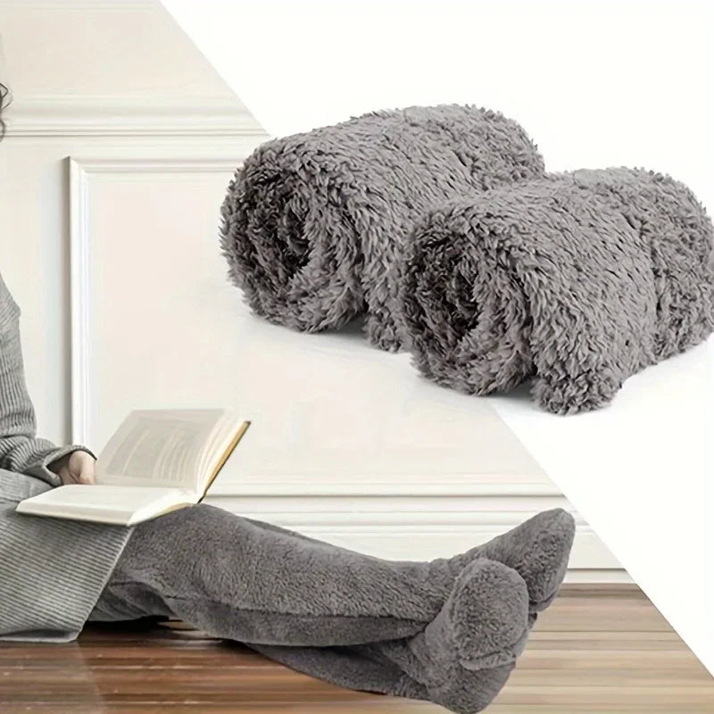 Meias Térmicas de Inverno Femininas — Quentinhas, Macias e Perfeitas para o Frio