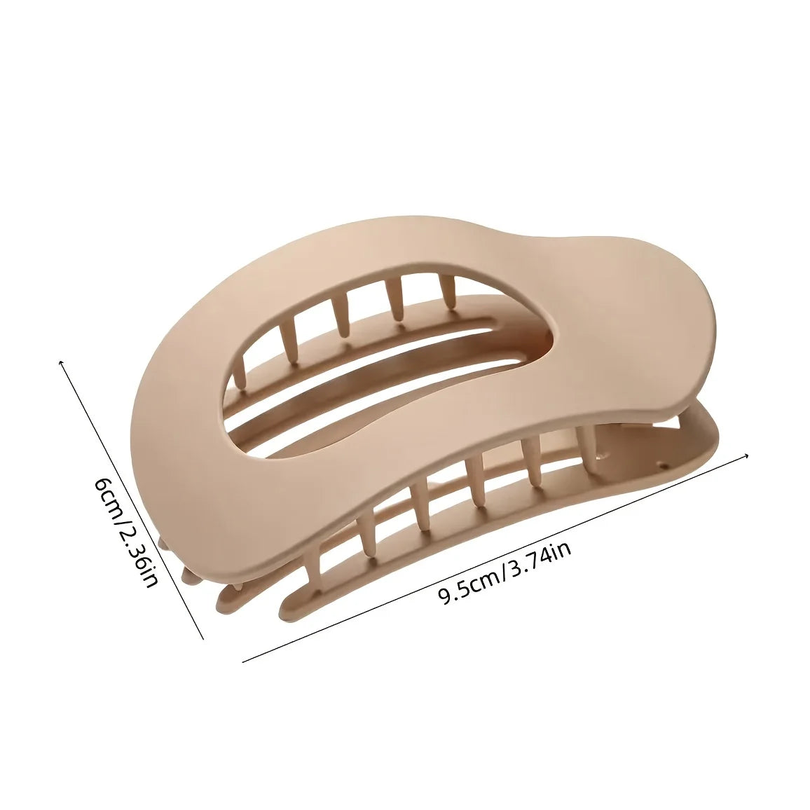 Grampos de Cabelo Foscos Antiderrapantes — Estilo Coreano, Durável e Elegante para o Dia a Dia