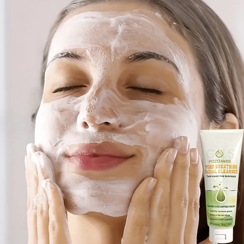 Limpador Facial Suave e Calmante — Deixa a Pele Lisa, Delicada e Hidratada para Homens e Mulheres