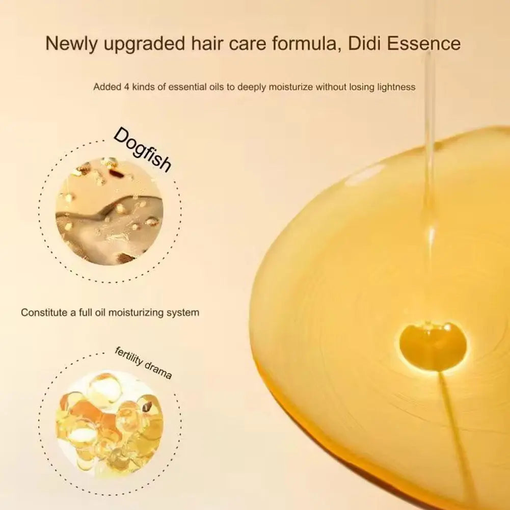 Sérum de Argan Marroquino em Névoa — Óleo Leve para Cabelos Divididos, Crespos e com Frizz