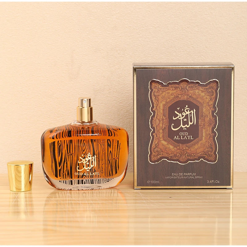 Perfume Árabe Clássico de Sândalo e Almíscar — Fragrância Amadeirada Elegante e Duradoura