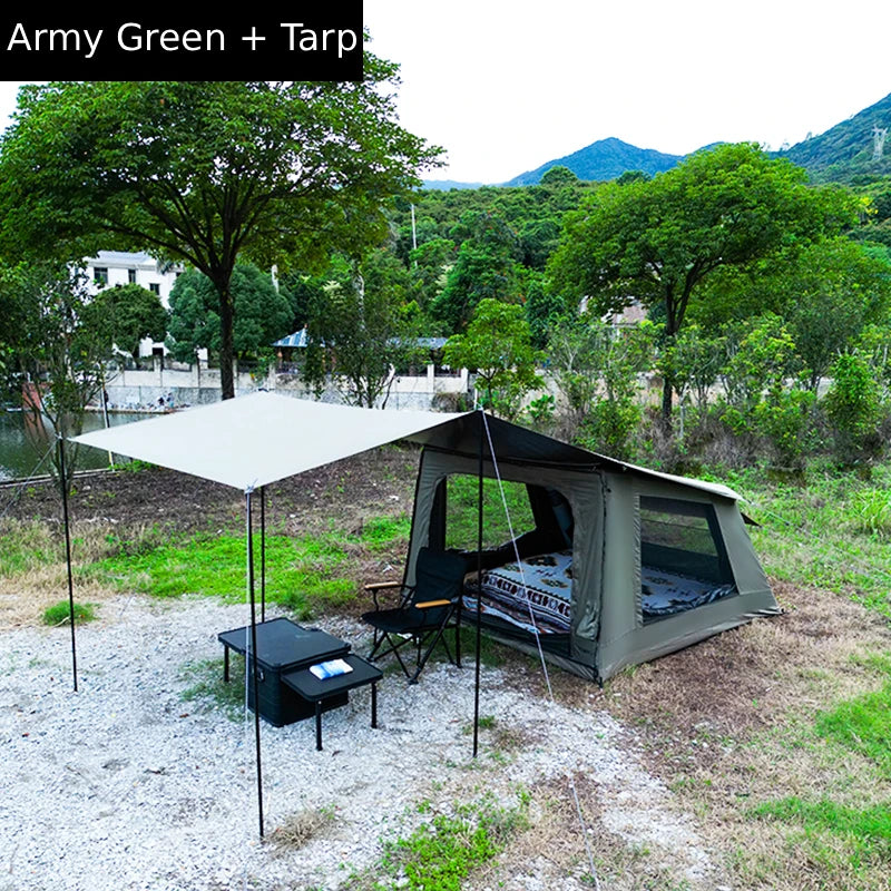Tendas de Glamping Infláveis de Luxo à Prova d'Água em Oxford para Uso Externo com Design de Um Quarto - China