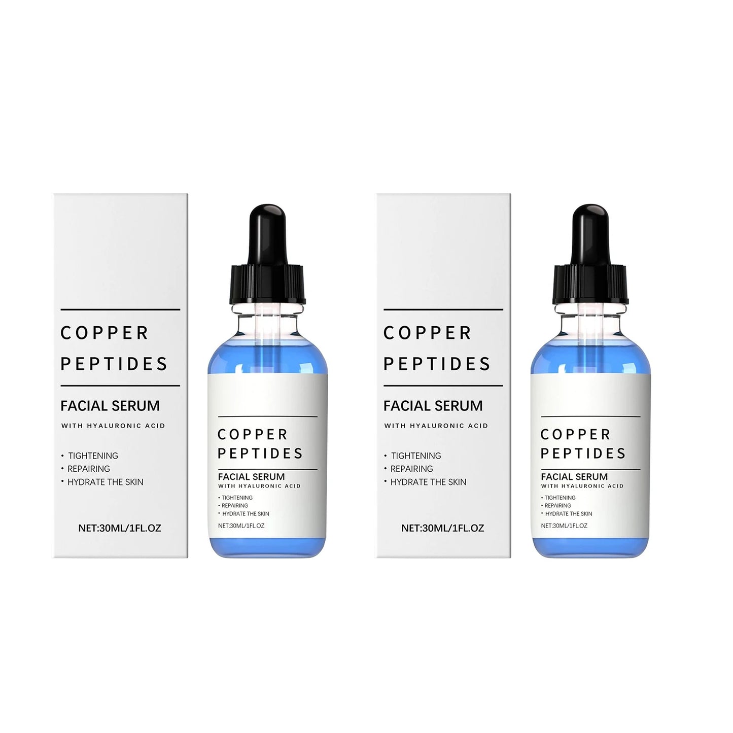 Sérum Facial Hidratante com Ácido Hialurônico — Repara a Barreira da Pele e Melhora a Textura