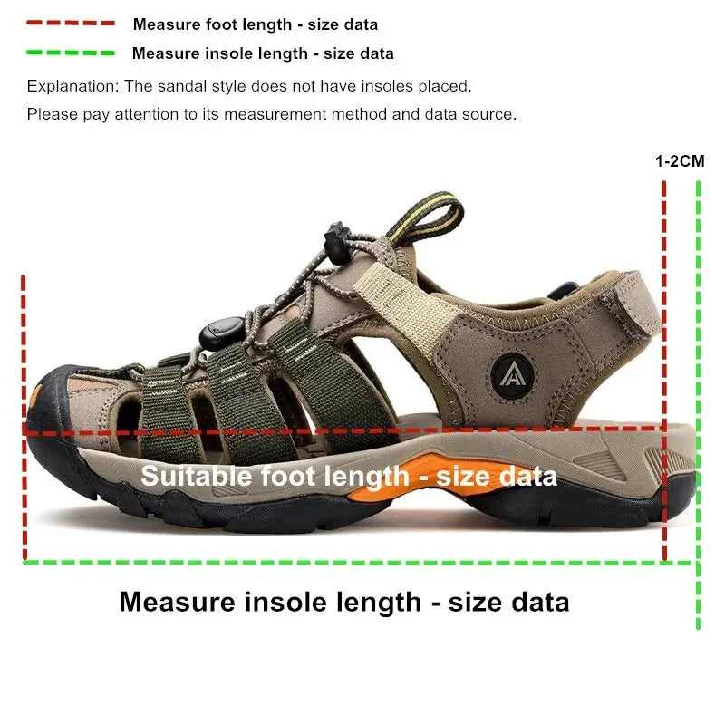 HUMTTO-Sandálias Outdoor Respiráveis para Homens, Sapatos de Caminhada, Sapatos de Água, Praia, Acampamento, Escalada, Aqua Sneaker, HT-710445A, Verão
