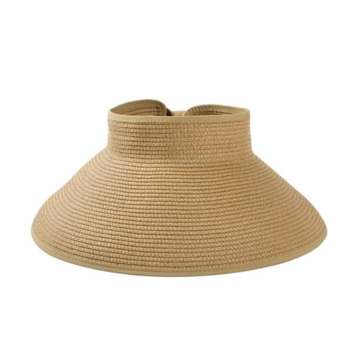 Chapéu de Sol Dobrável com Visor para Mulheres — Proteção UV UPF e Estilo para o Verão