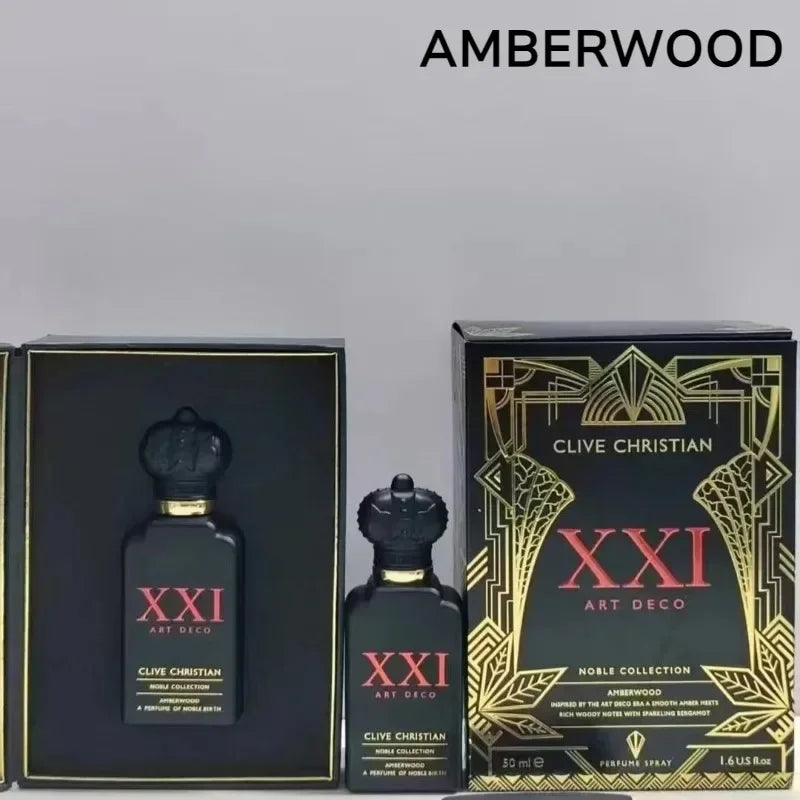 Perfume Clive Christian Masculino 50ml — Fragrância Fresca com Jasmim, Rosa, Sândalo e Musk