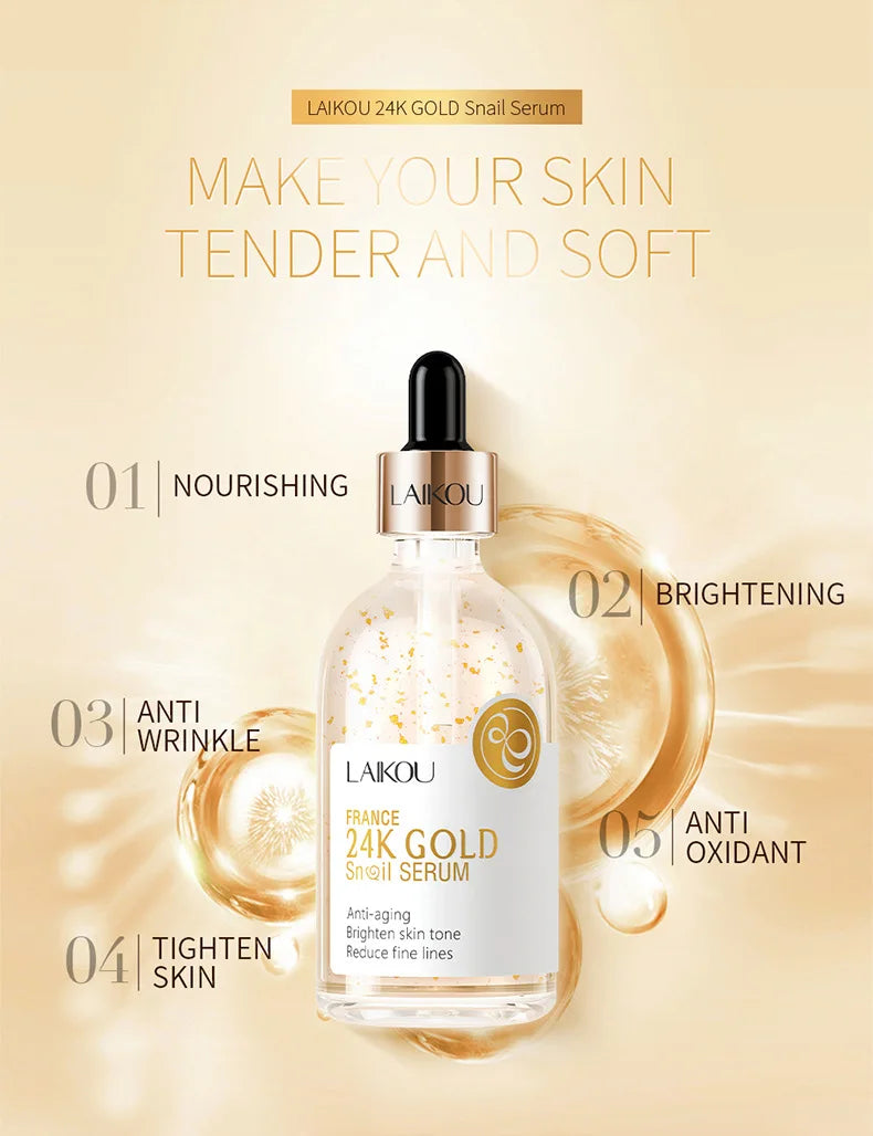 Sérum Facial Sakura com Vitamina C — 100ml Iluminador, Firmador e Hidratante para Pele Radiante