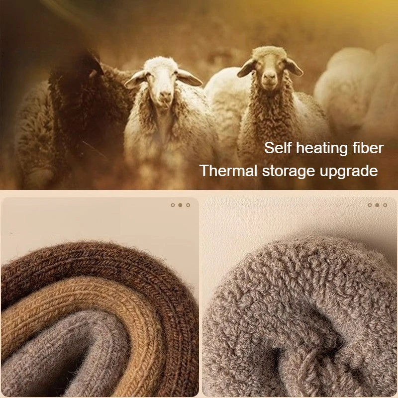 Kit 5 Pares Meias Merino Wool Térmicas Poderosas — Cano Médio, Ideais para Trilha, Ski e Frio Extremo