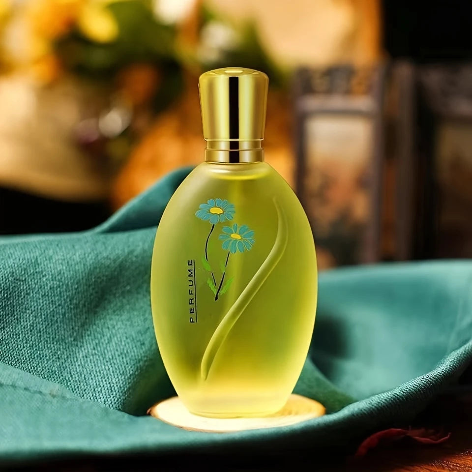 Perfume 50ml com Fragrância de Rosa e Jasmim — Presente Elegante para Homens e Mulheres