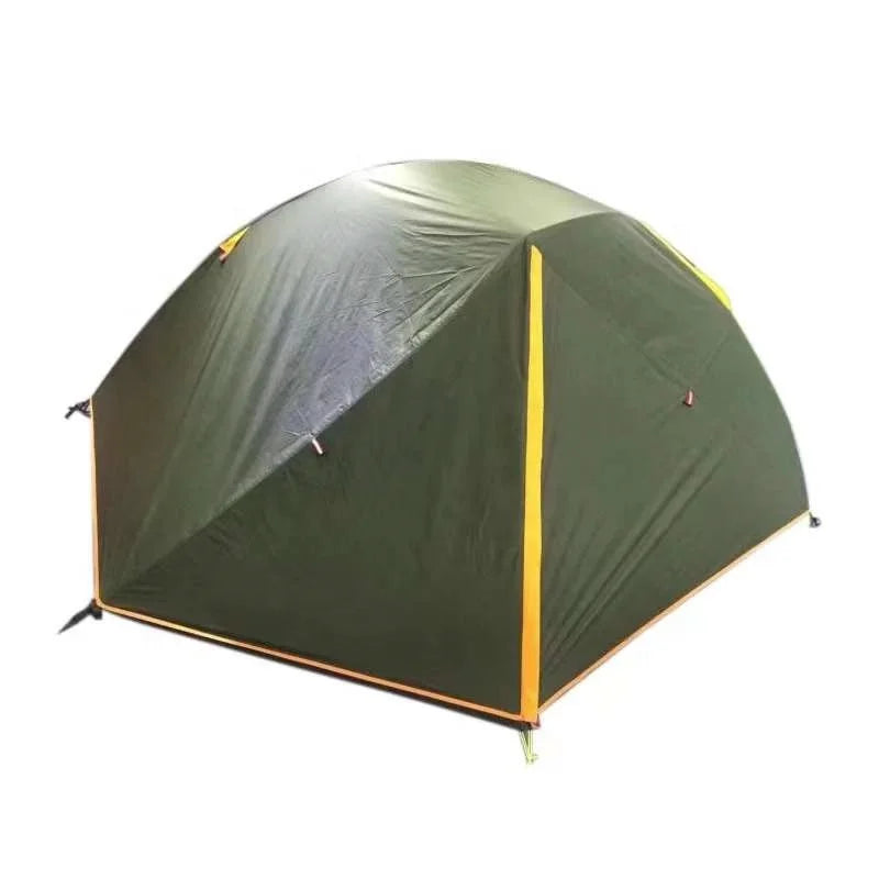 Nova Chegada: Tenda Domo Familiar para Glamping de 3-5 Pessoas, Impermeável em Lona de Nylon com Proteção Solar para Acampamento ao Ar Livre
