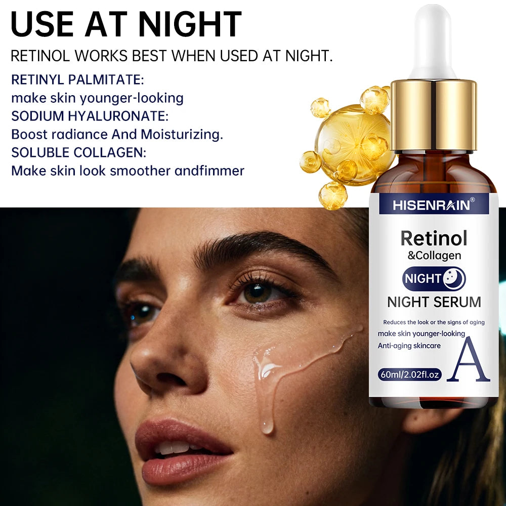 Duo Sérum Vitamina C + Retinol + Ácido Hialurônico — Antienvelhecimento e Hidratação Profunda