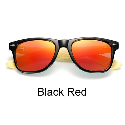 Ralferty Bamboo Sunglasses Men Polarized Women Black Sunglass Male UV400 Sun Glasses Driver Goggles Wooden Eyewear Shades 2025
