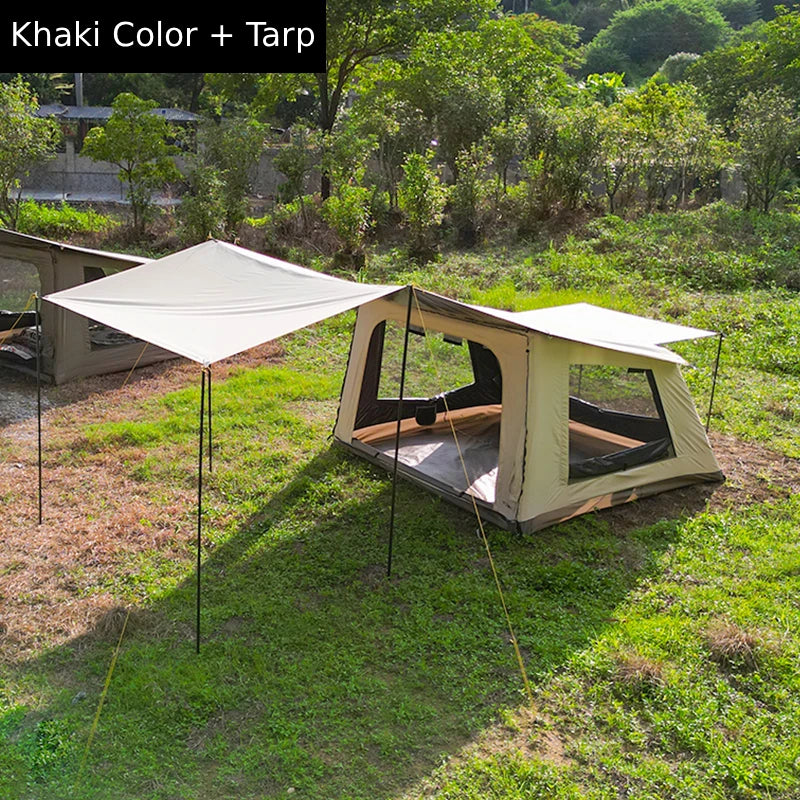 Tendas de Glamping Infláveis de Luxo à Prova d'Água em Oxford para Uso Externo com Design de Um Quarto - China