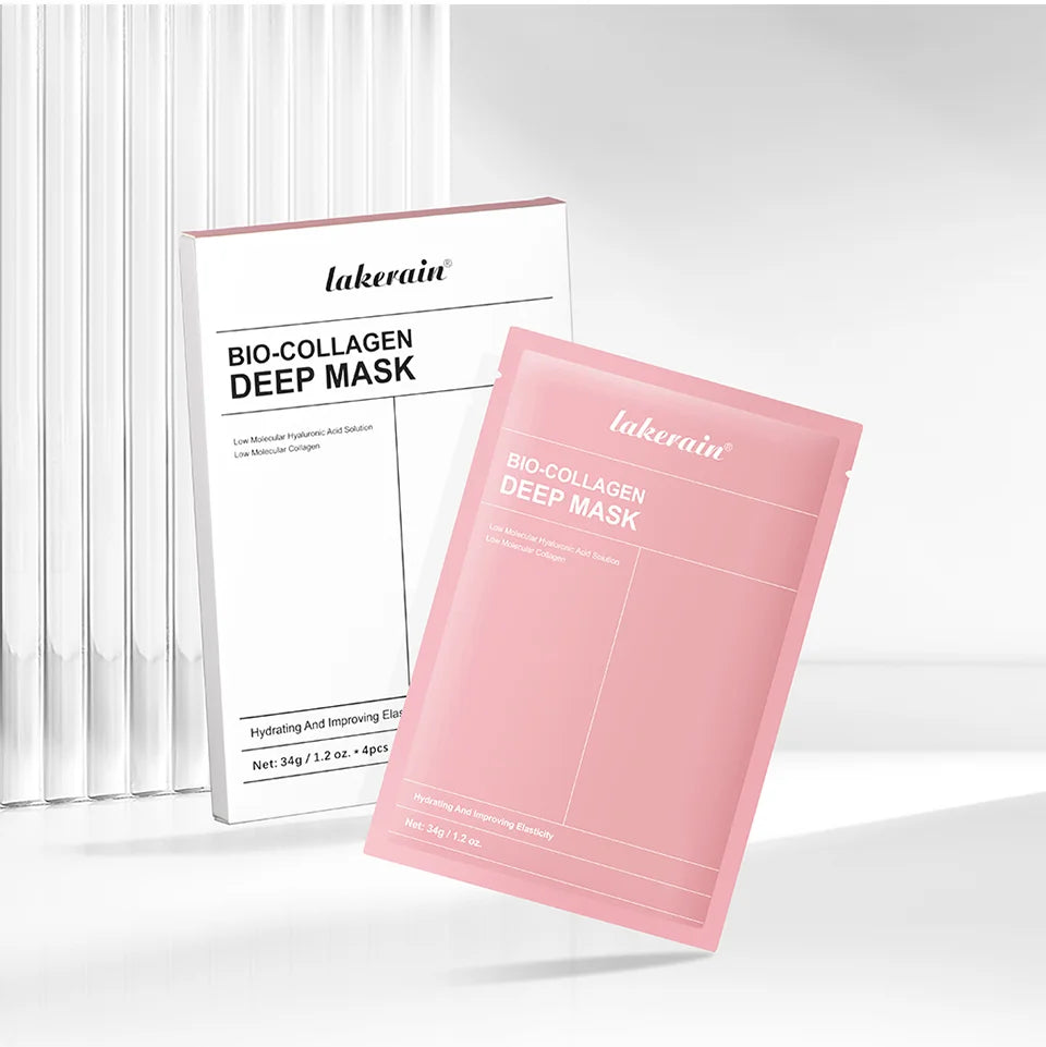 Máscara de Hidrogel com Bio-Colágeno — Hidratação Noturna Profunda, Firmadora e Minimizadora de Poros