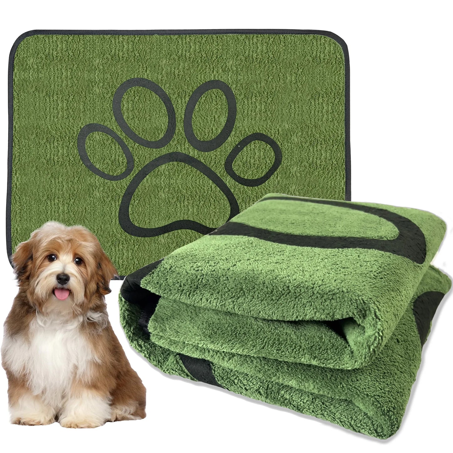 Tapete Higienico Reutilizável para Pets — Super Absorvente, Antiderrapante e Lavavel em 3 Tamanhos
