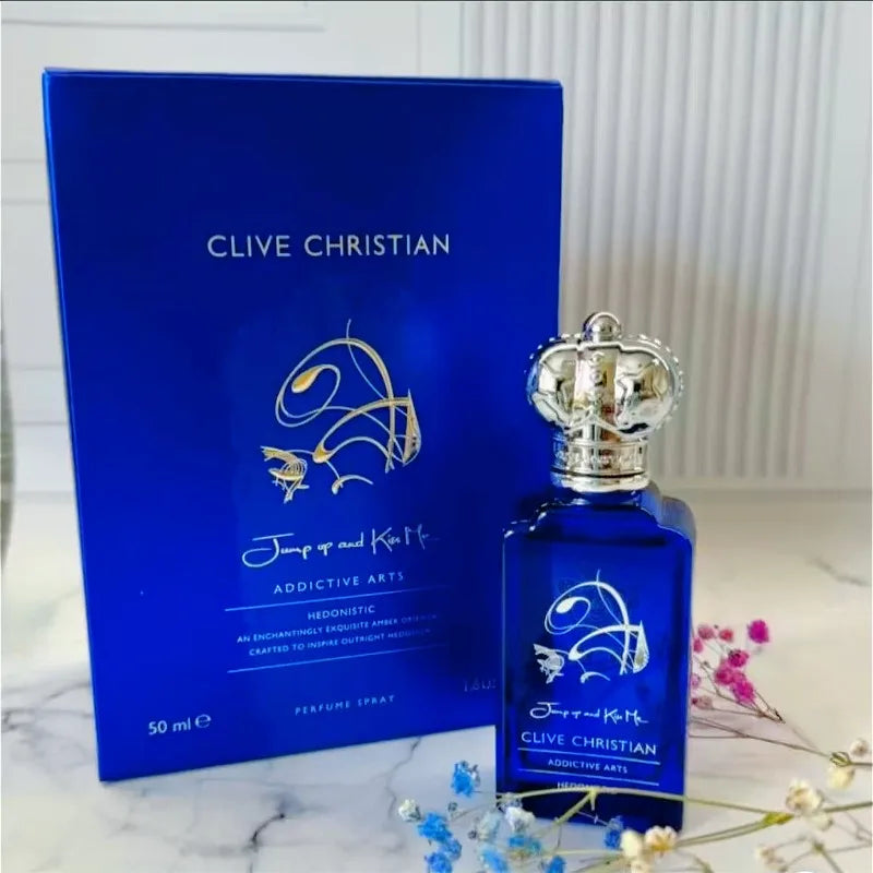 Perfume Clive Christian Masculino 50ml — Fragrância Fresca com Jasmim, Rosa, Sândalo e Musk