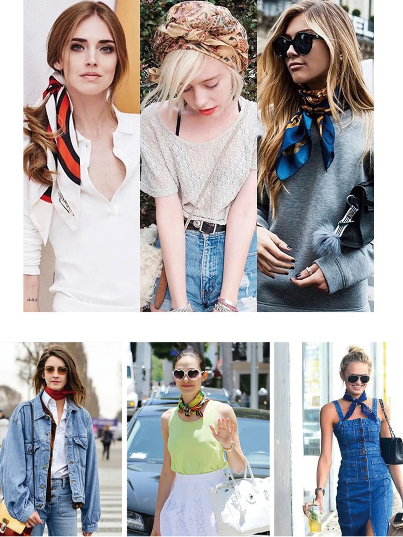 Lenço de imitação de seda feminino vintage elegante versátil impresso seda primavera faixa de cabelo hijab sunsceen lenço xale envoltórios