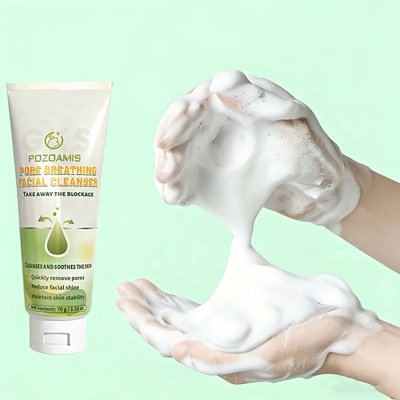 Limpador Facial Suave e Calmante — Deixa a Pele Lisa, Delicada e Hidratada para Homens e Mulheres