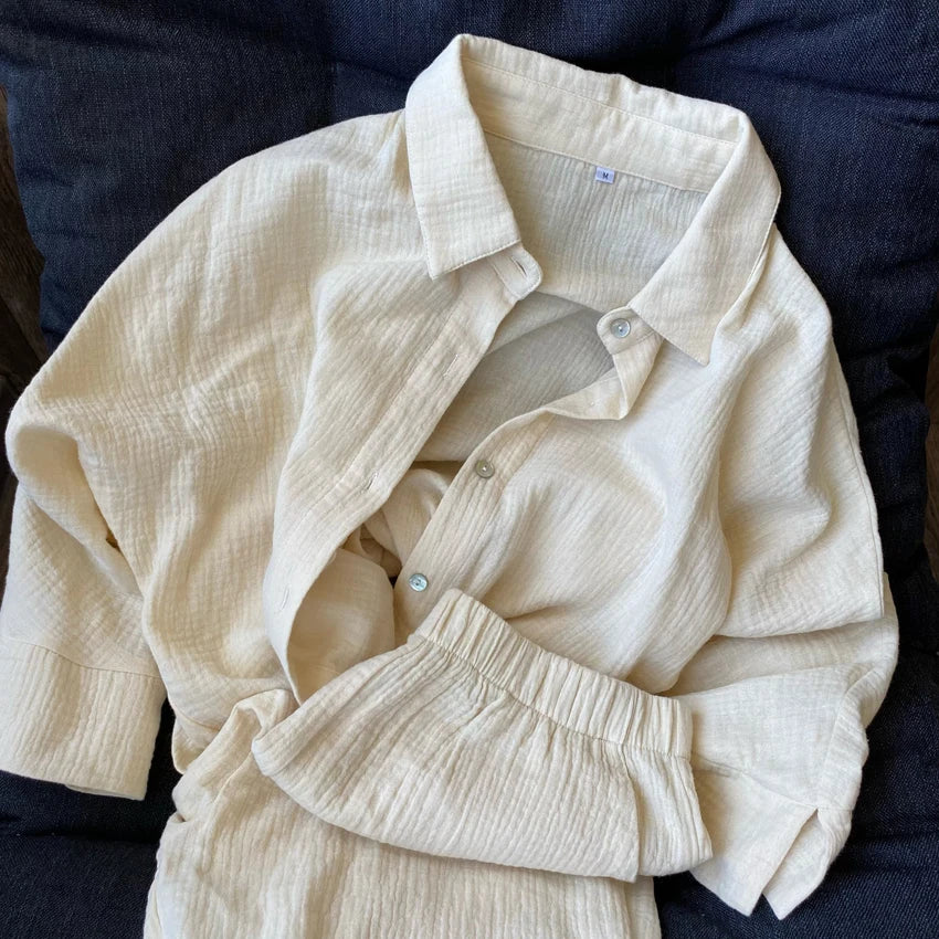 Pijama de Algodão Feminino Quentinho — Conforto e Estilo para Noites Perfeitas