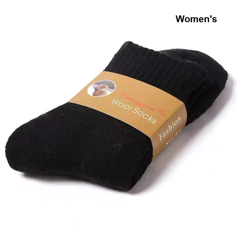 Kit 5 Pares Meias Merino Wool Térmicas Poderosas — Cano Médio, Ideais para Trilha, Ski e Frio Extremo