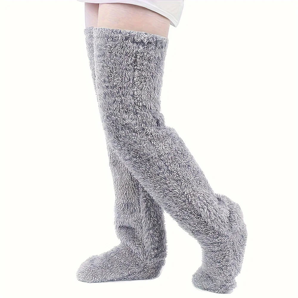Meias Térmicas de Inverno Femininas — Quentinhas, Macias e Perfeitas para o Frio