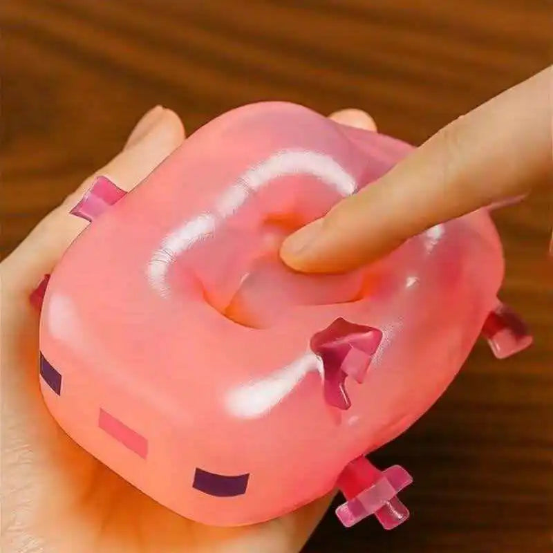 Brinquedo Sensorial de Axolote Macio 6