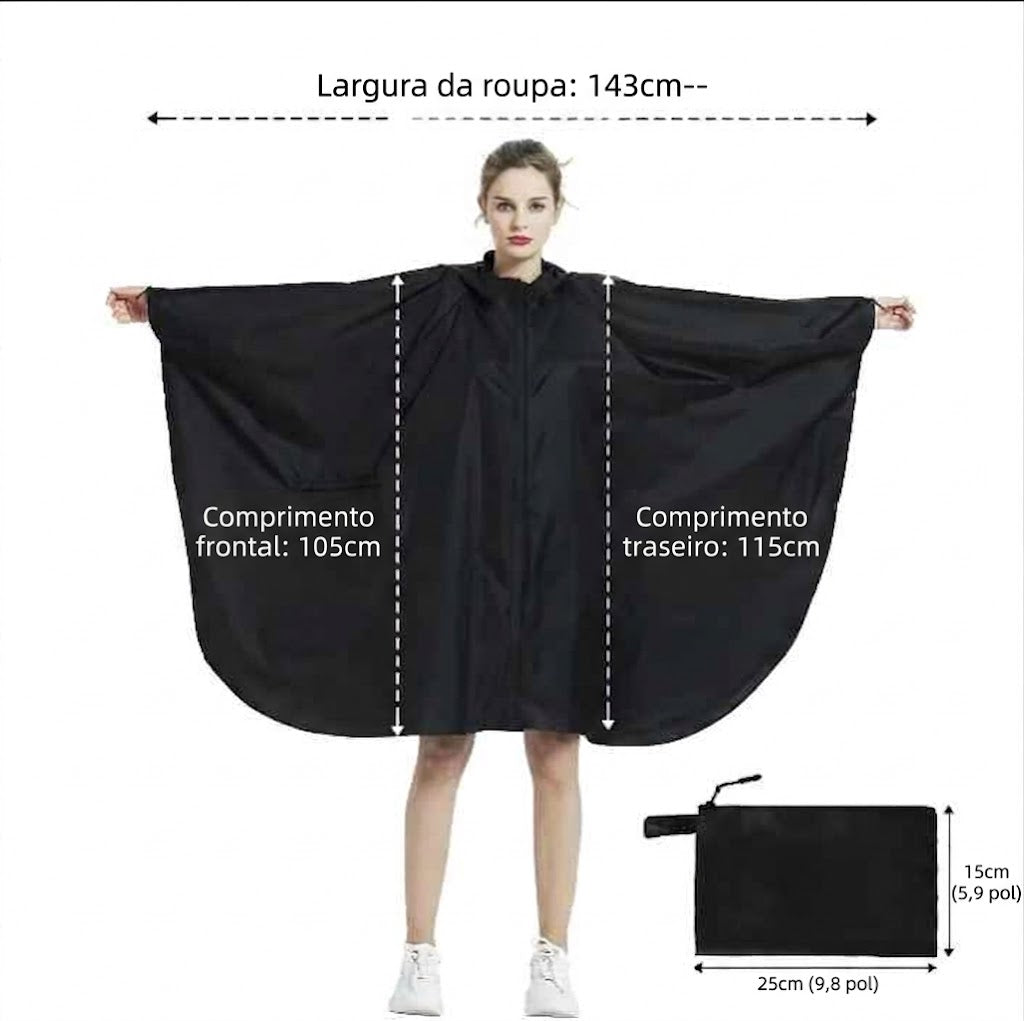 Capa de Chuva Impermeável para Adultos, Equipamento de Proteção contra Chuva para Mulheres e Homens 15