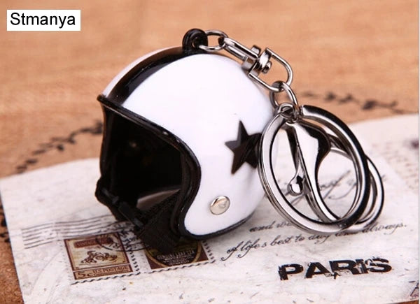 Chaveiro Capacete de Motocicleta — Acessório para Carro e Bolsa 23
