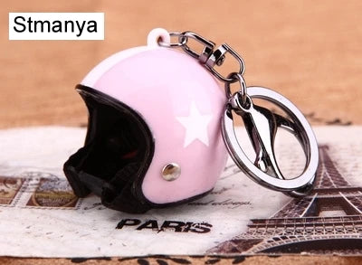 Chaveiro Capacete de Motocicleta — Acessório para Carro e Bolsa 29