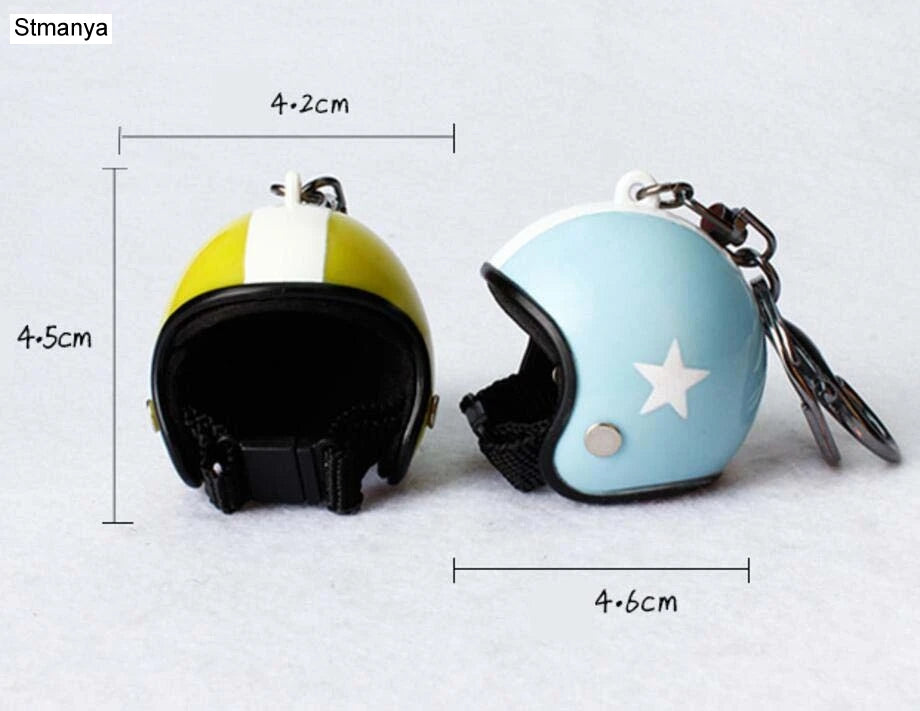Chaveiro Capacete de Motocicleta — Acessório para Carro e Bolsa 5