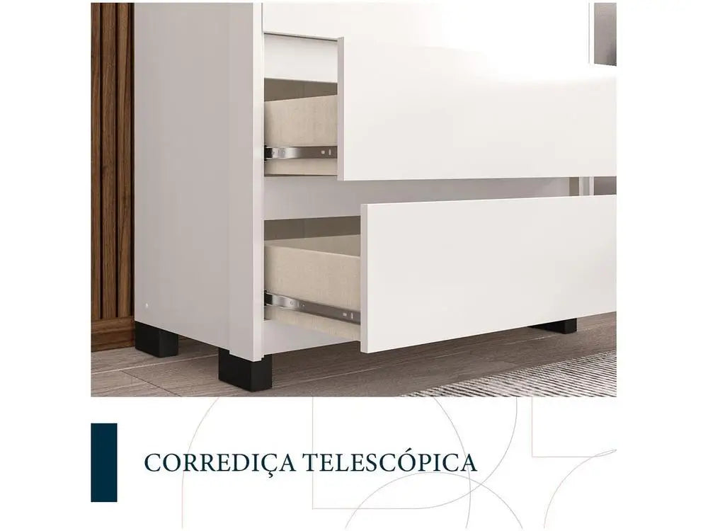 Cômoda 4 Gavetas Politorno Coimbra 3