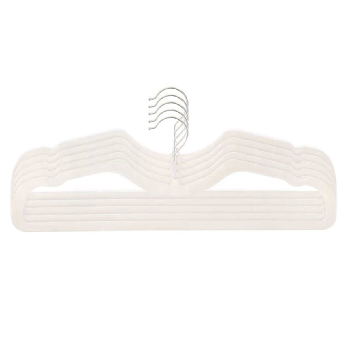 Conjunto de 5 Cabides de Veludo Antideslizante 10