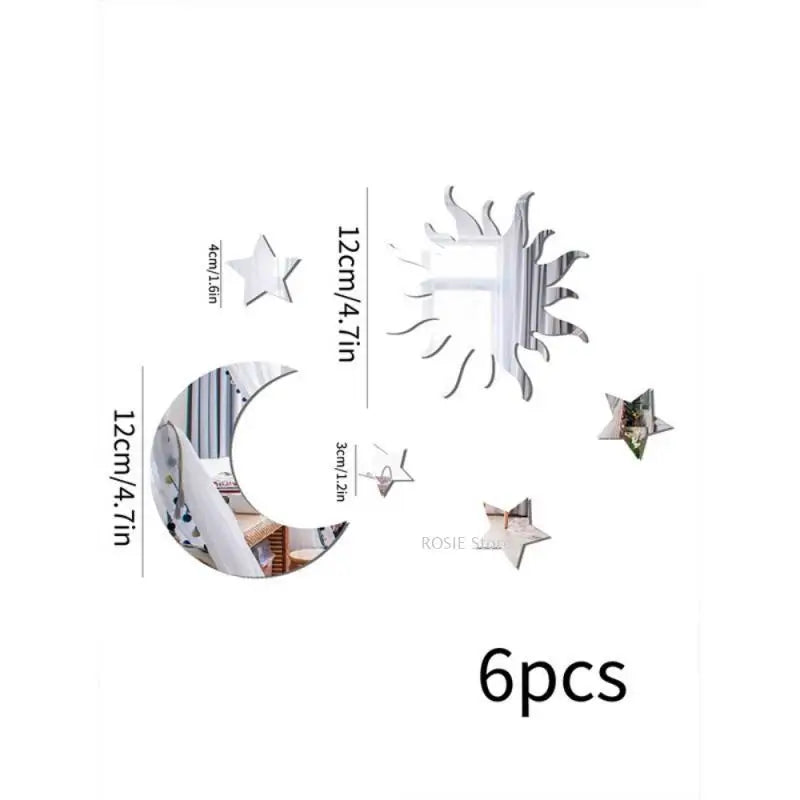 Conjunto de Adesivos Acrílicos para Decoração do Ramadã 6