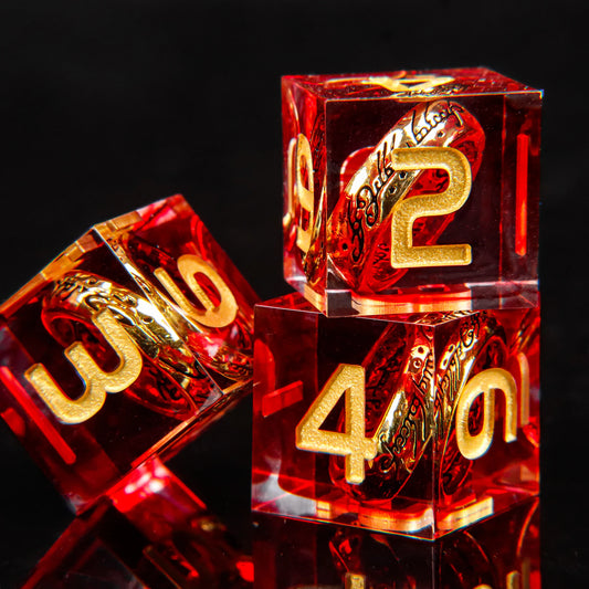 Conjunto de Dados de RPG em Resina — 7 Peças 1