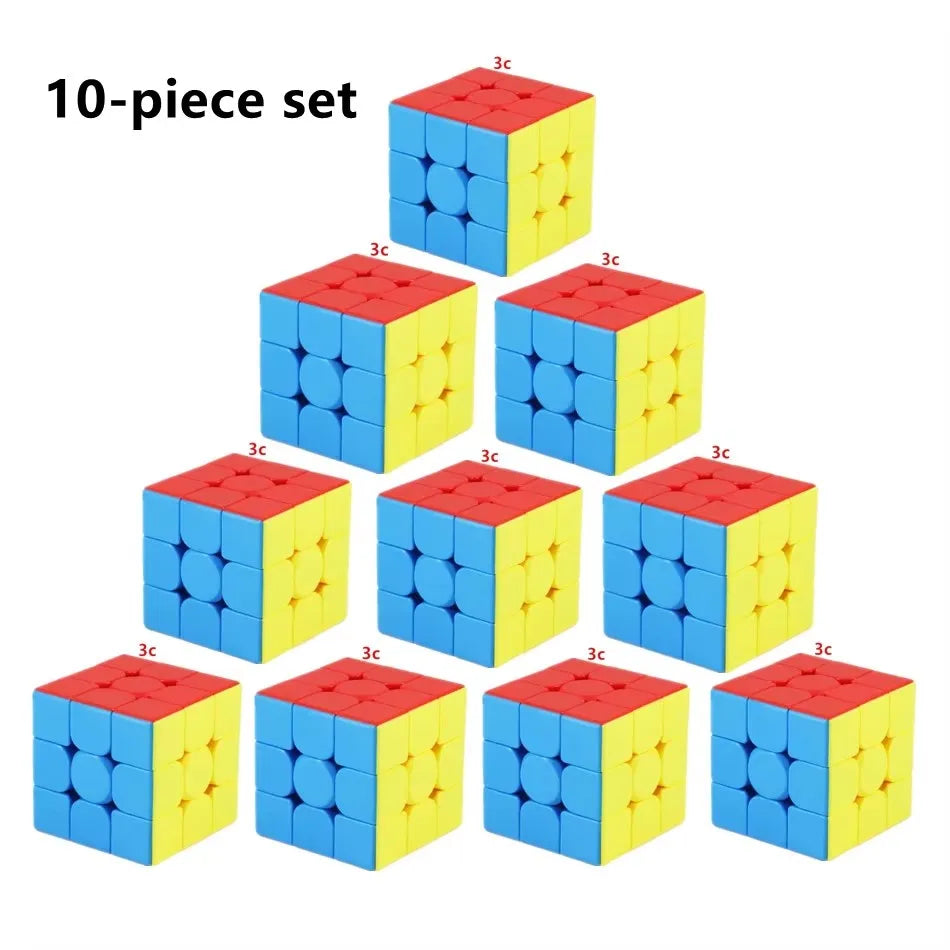 Cubos Mágicos MoYu MeiLong 3x3x3 Sem Adesivos, Quebra-Cabeça de Velocidade, Brinquedos para Adultos, Presentes de Aniversário e Natal para Crianças 11