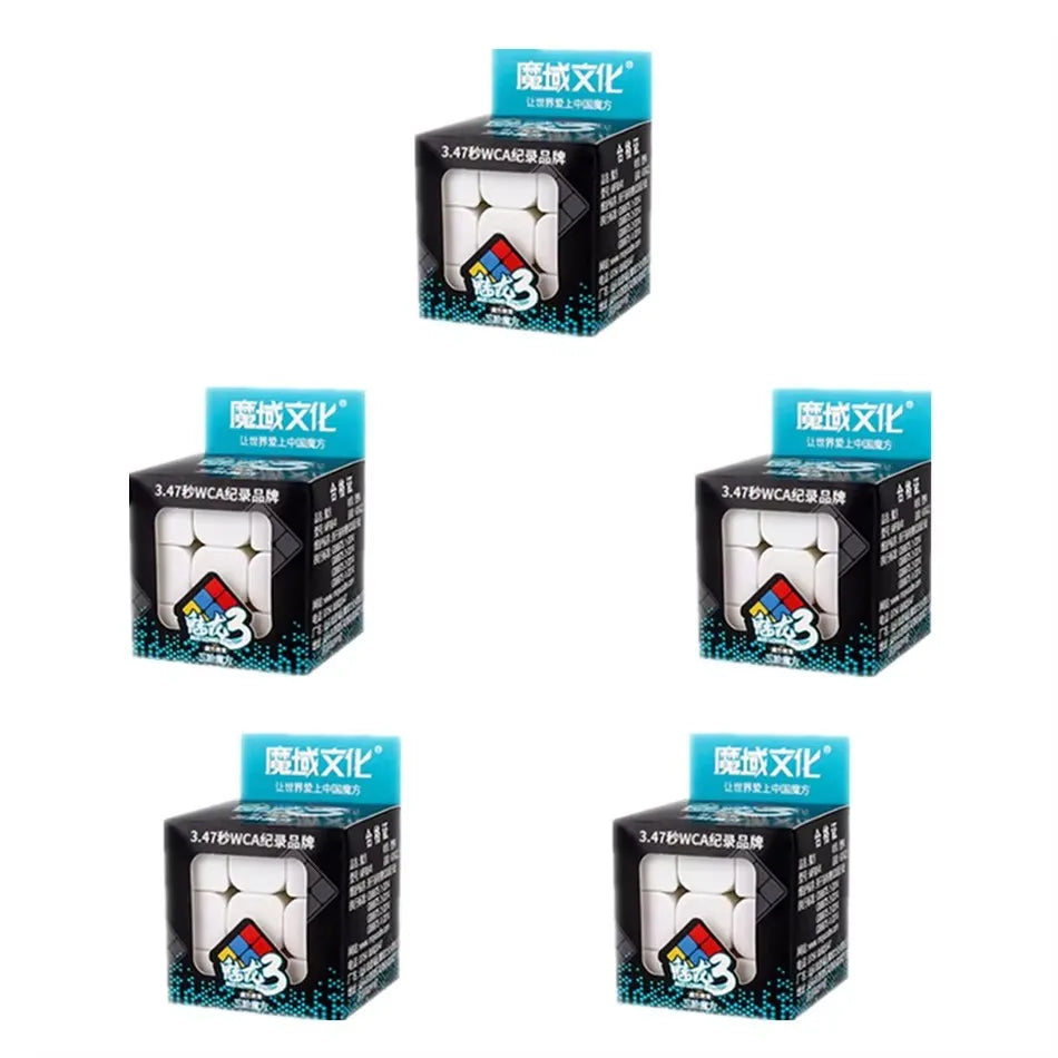 Cubos Mágicos MoYu MeiLong 3x3x3 Sem Adesivos, Quebra-Cabeça de Velocidade, Brinquedos para Adultos, Presentes de Aniversário e Natal para Crianças 21