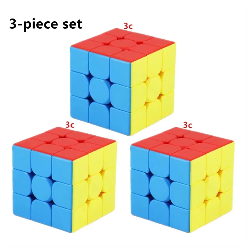 Cubos Mágicos MoYu MeiLong 3x3x3 Sem Adesivos, Quebra-Cabeça de Velocidade, Brinquedos para Adultos, Presentes de Aniversário e Natal para Crianças 31