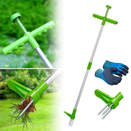 Ferramenta para Remoção de Ervas Daninhas, Equipamento Agrícola para Jardinagem, Ferramentas Manuais Rurais para Remoção de Raízes de Ervas Daninhas 1