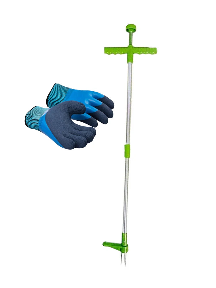Ferramenta para Remoção de Ervas Daninhas, Equipamento Agrícola para Jardinagem, Ferramentas Manuais Rurais para Remoção de Raízes de Ervas Daninhas 7