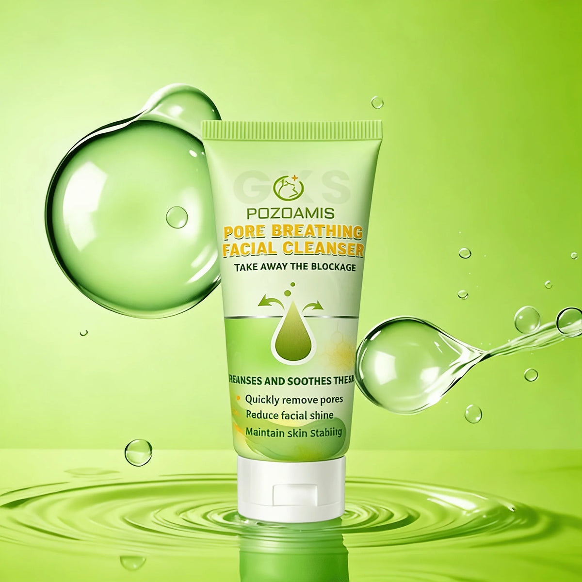 Limpador Facial Suave e Calmante — Deixa a Pele Lisa, Delicada e Hidratada para Homens e Mulheres 6