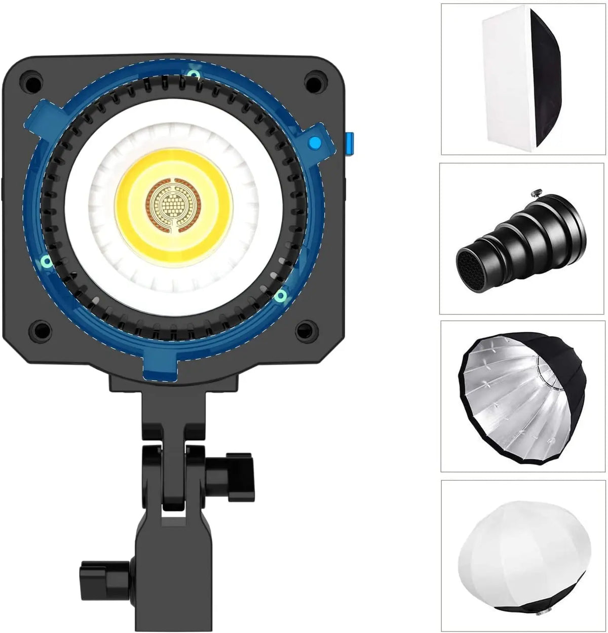 Luz de Vídeo LED Sokani X100 RGB Bicolor 100W 4