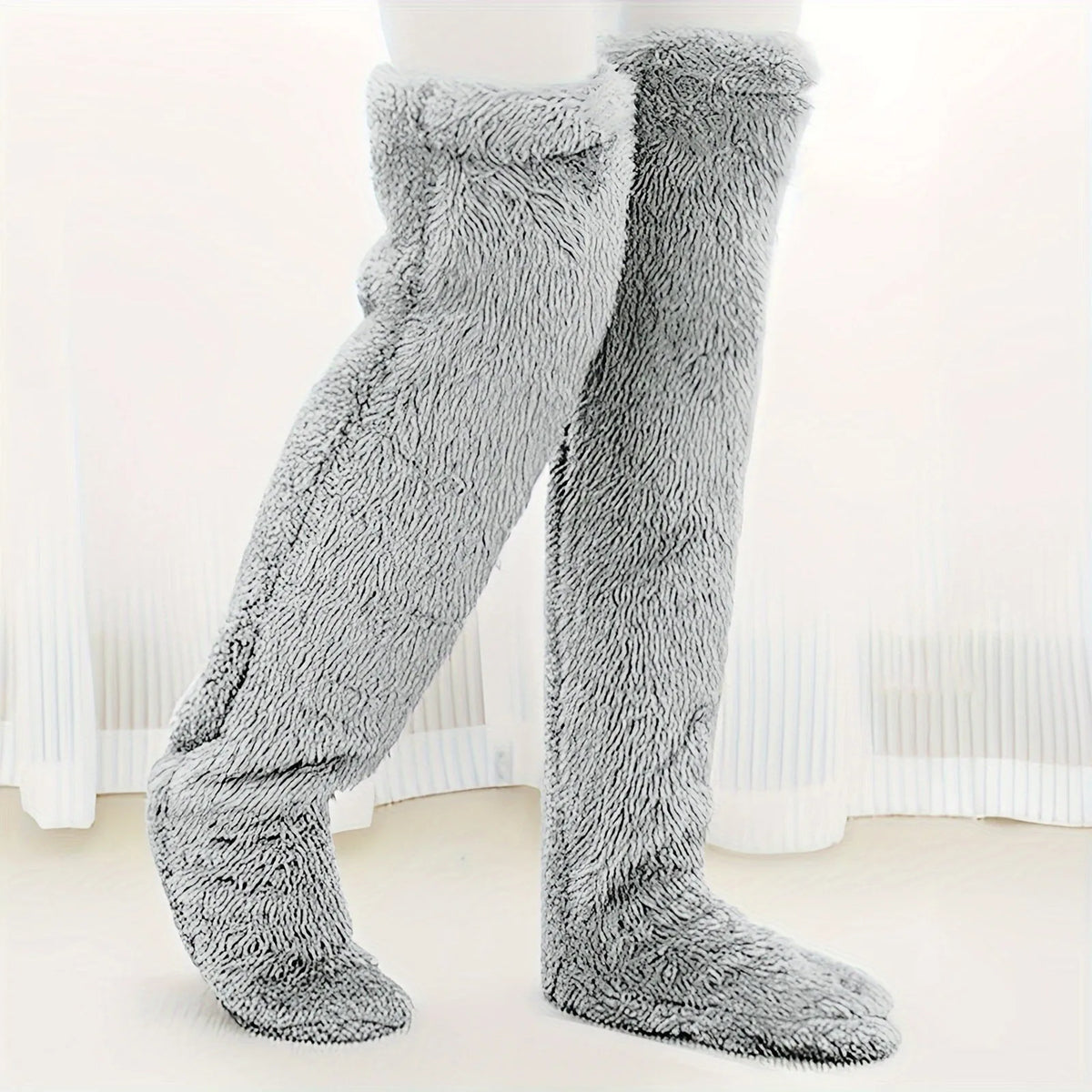 Meias Térmicas de Inverno Femininas — Quentinhas, Macias e Perfeitas para o Frio 14