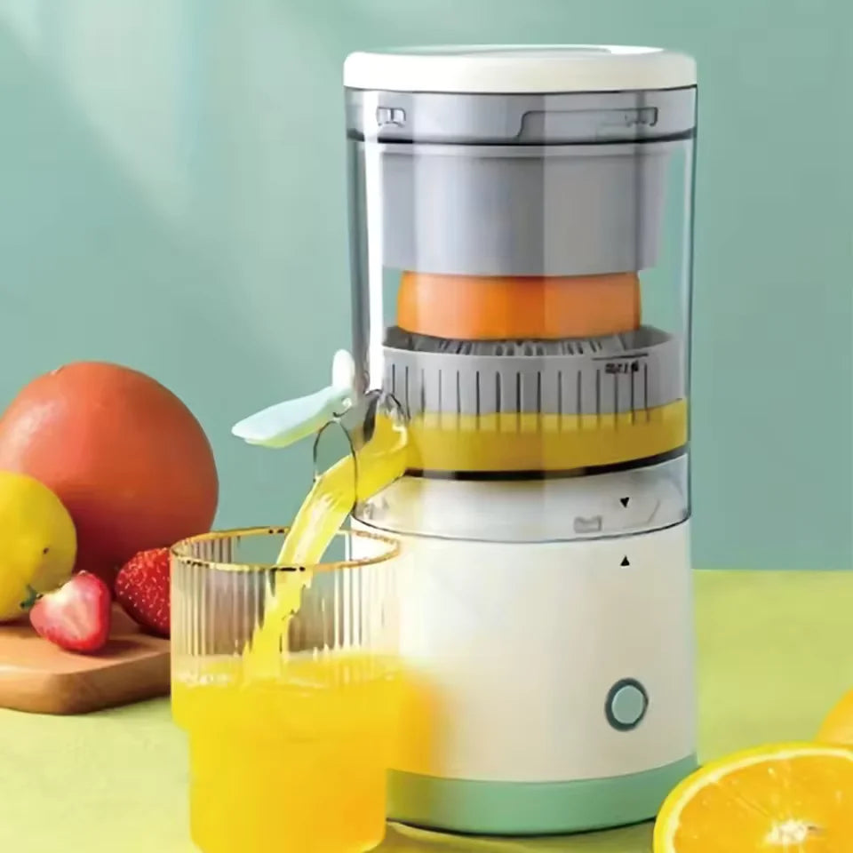 Novo Extrator de Suco Portátil para Casa, Espremedor Elétrico Recarregável por USB, Alta Produção de Suco para Laranja 1